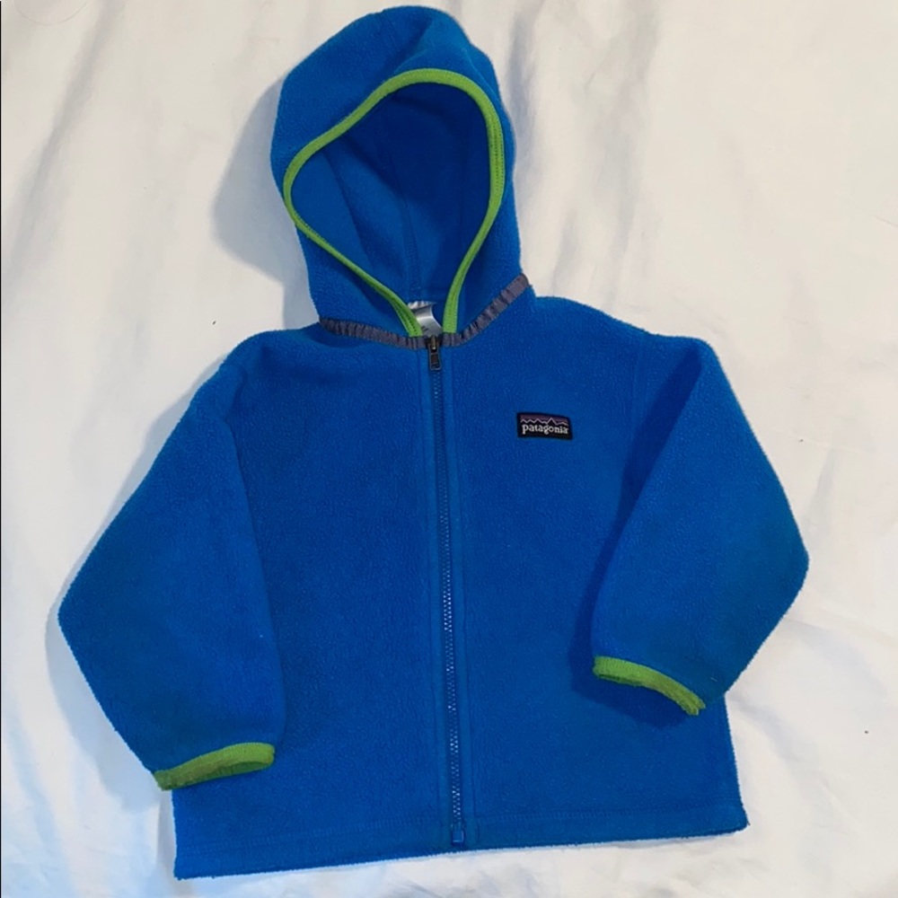 Blue Patagonia 18mos boy fleece!